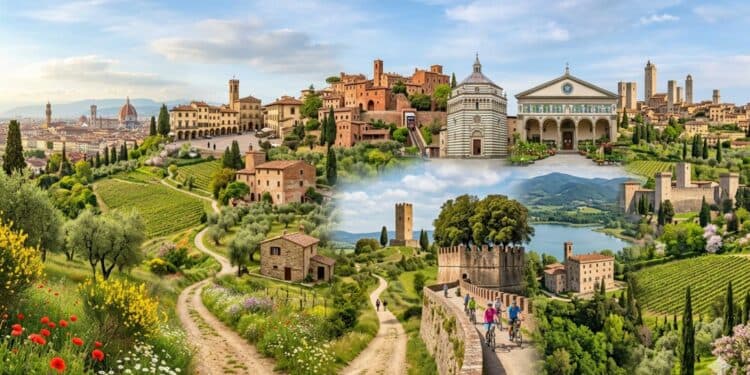 10 borghi e luoghi da esplorare in primavera a un'ora da Firenze