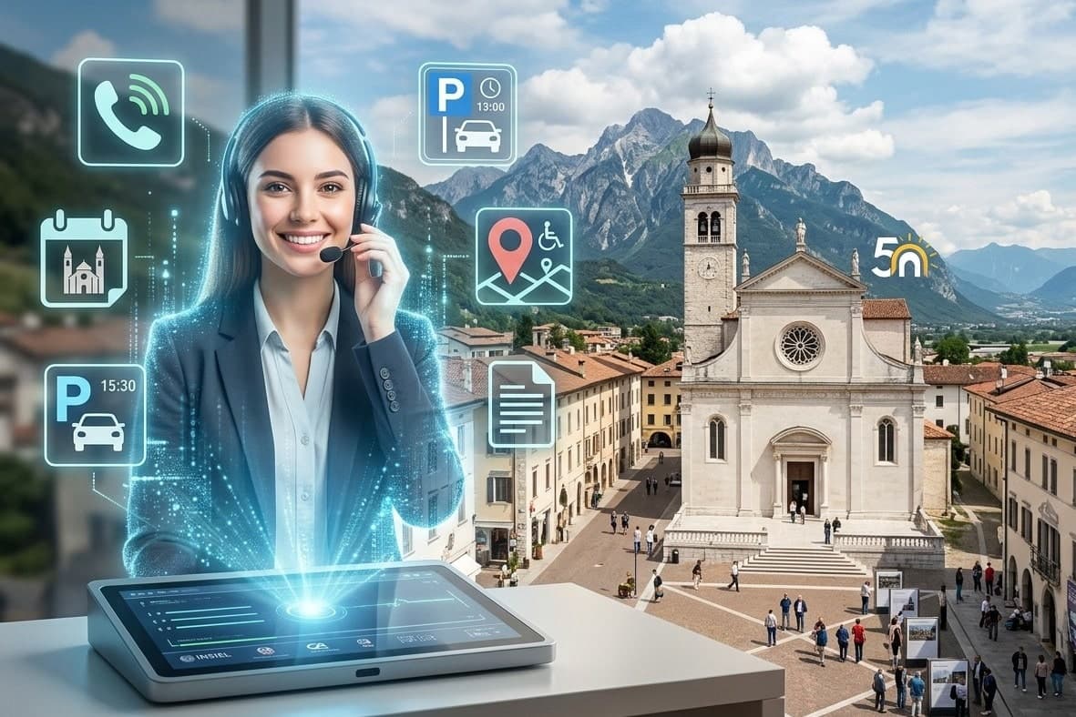 A Gemona “Giulia” si aggiorna: l’assistente vocale diventa guida per