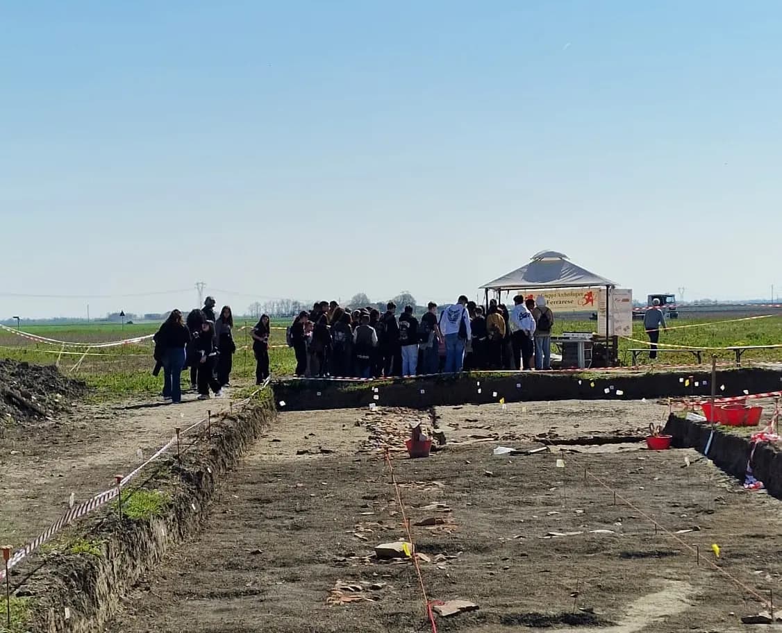 Archeo Open Day ad Argenta: visite al cantiere di scavo romano (9