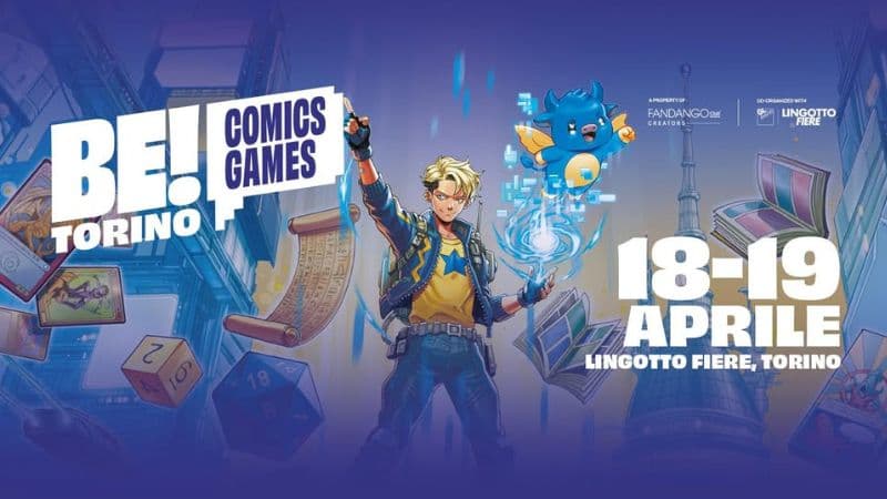 Be Comics! Be Games! al Lingotto Fiere: fumetto, gaming e spazi family