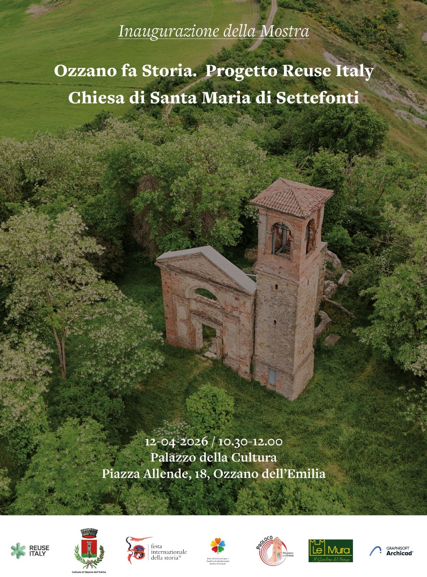 Chiesa di Santa Maria di Settefonti: premiazione del concorso Reuse