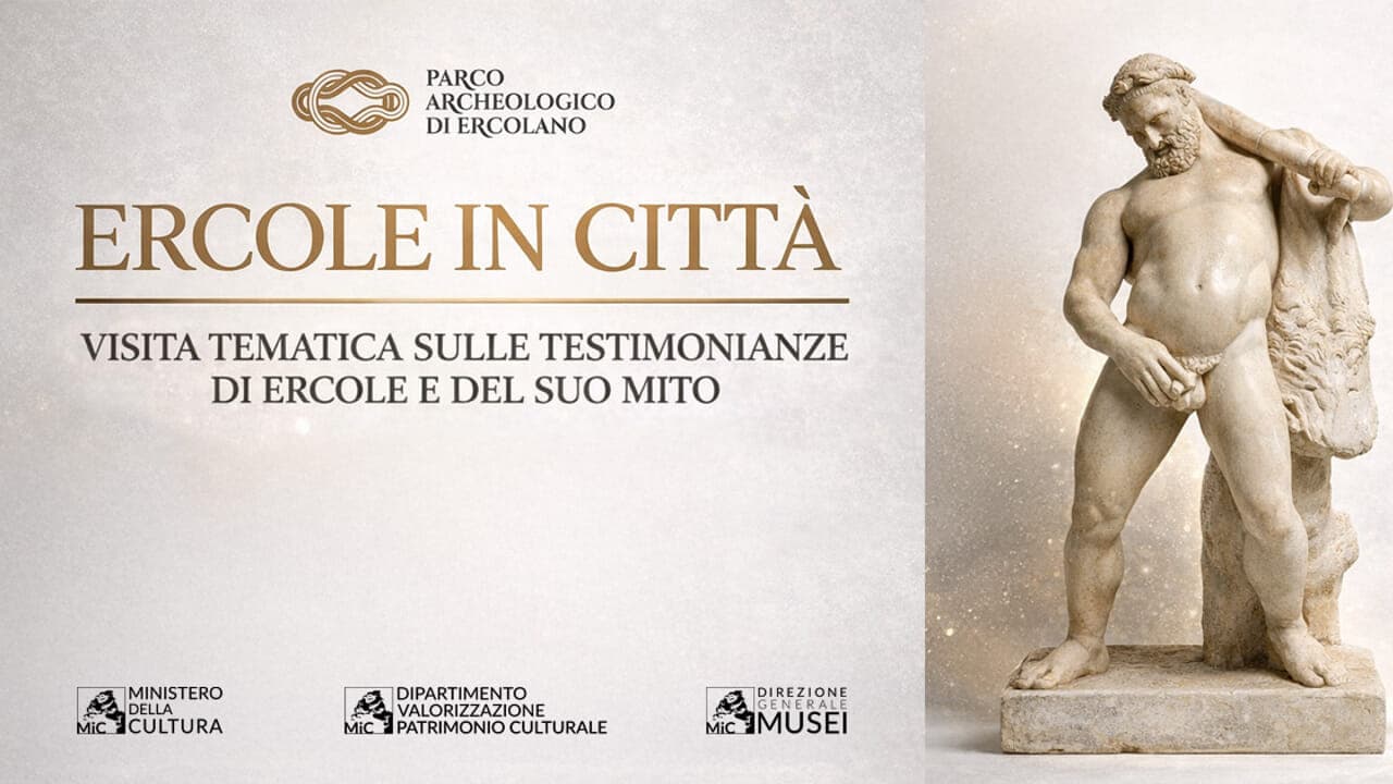 "Ercole in città": visita tematica per famiglie al Parco Archeologico