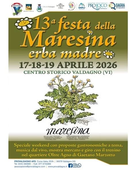 Festa della Maresina 2026 a Valdagno: tre giorni di tradizione e gusto