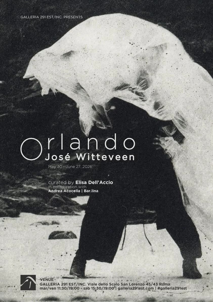 José Witteveen. Orlando — Mostra a Roma alla Galleria 291 Est