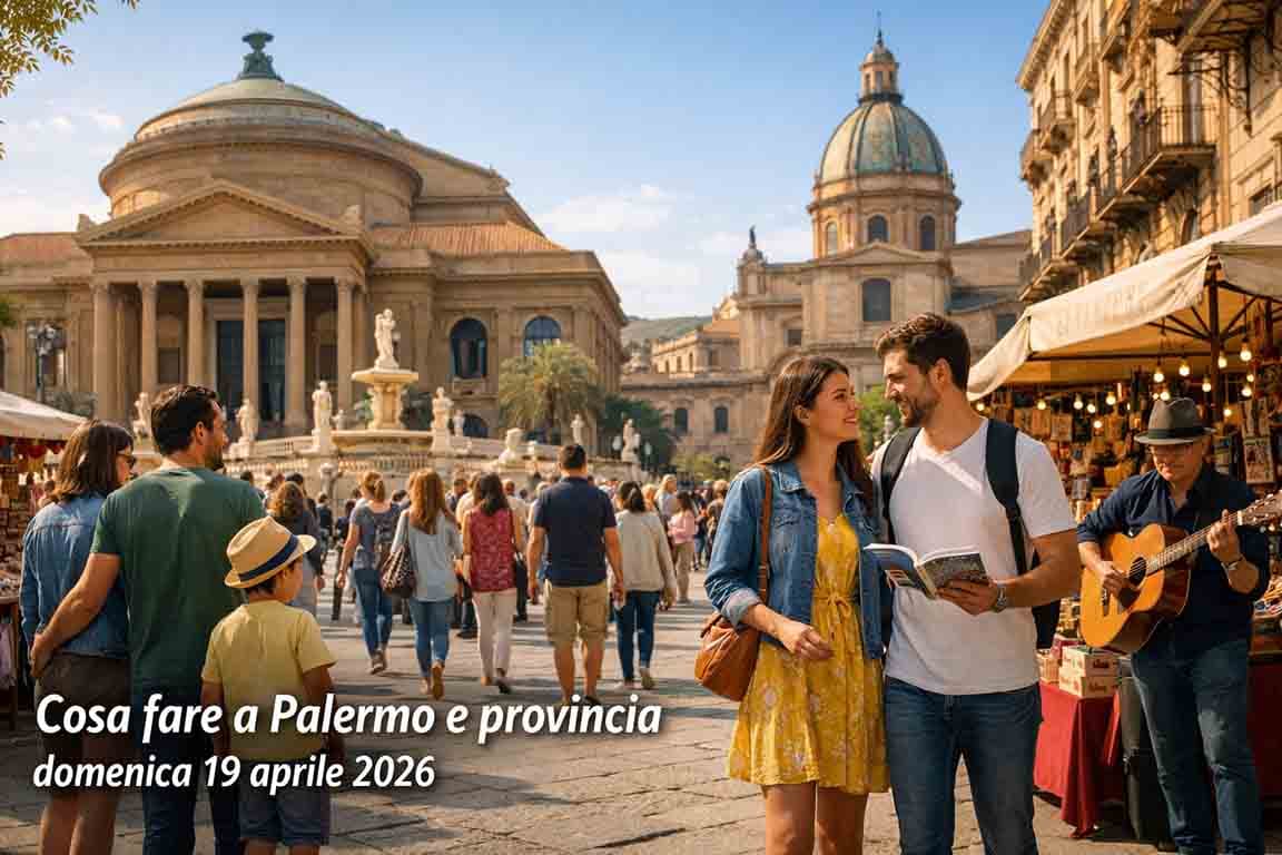 Palermo per famiglie: cosa fare domenica 19 aprile 2026