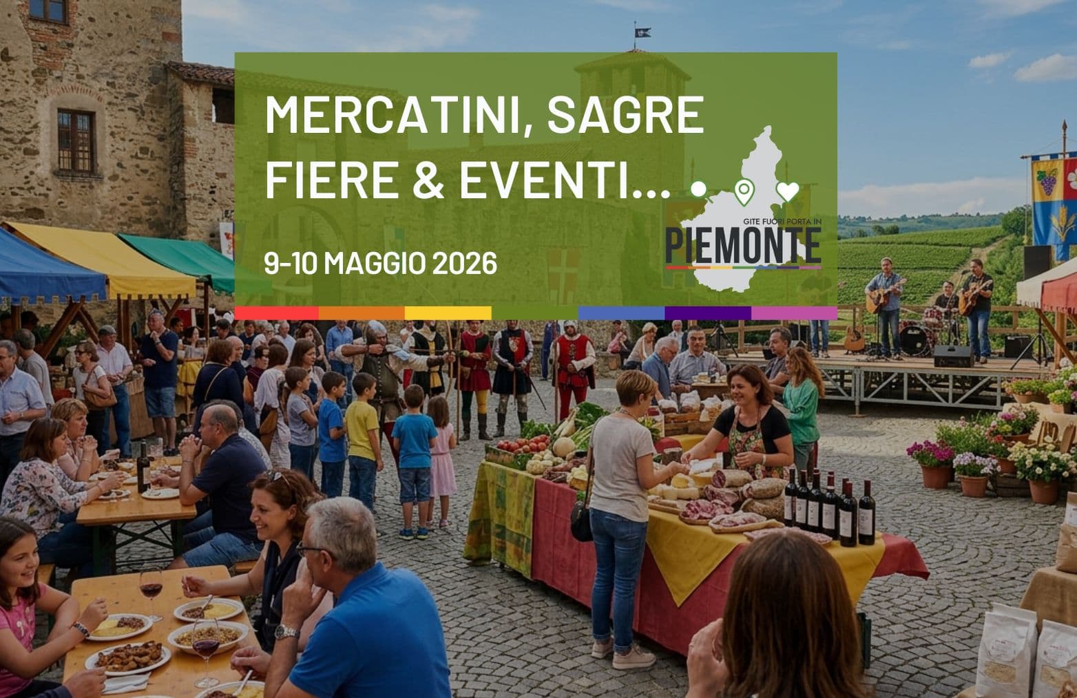 Piemonte: cosa fare nel weekend 9-10 maggio 2026 – guida agli eventi
