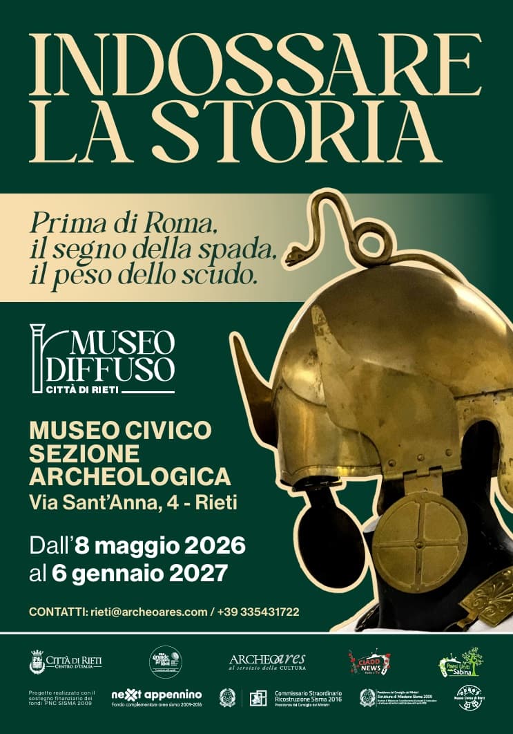 Rieti: al Museo Civico "Indossare la storia", viaggio nell'Italia prima