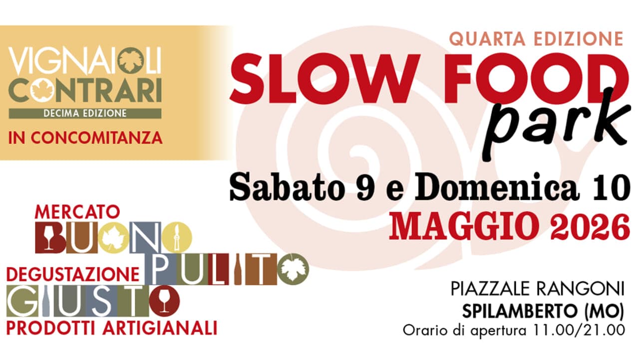Slow Food Park a Spilamberto: gusto responsabile e biodiversità nel