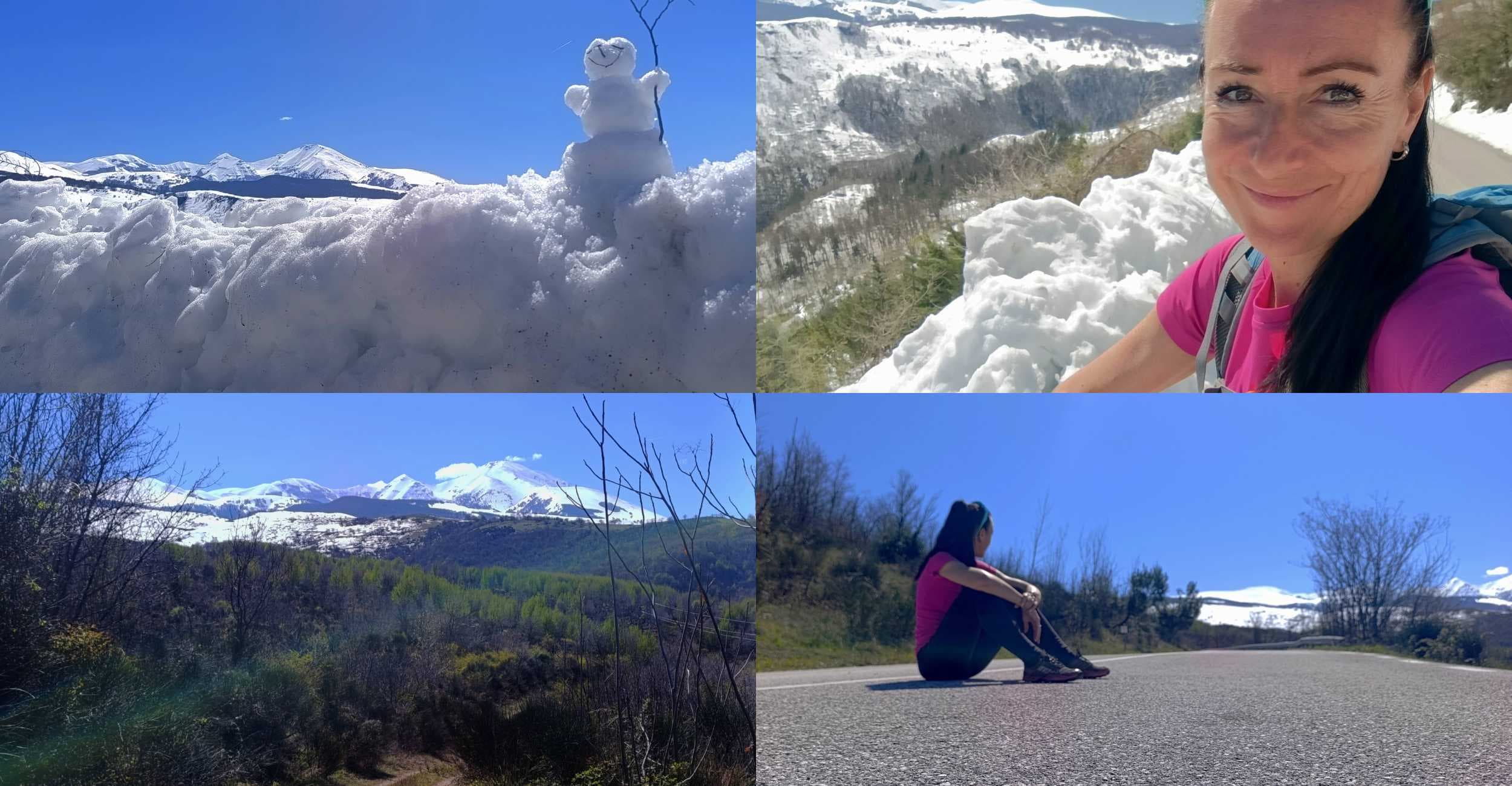 Strada chiusa Lettomanoppello–Passo Lanciano: trekking tra neve e