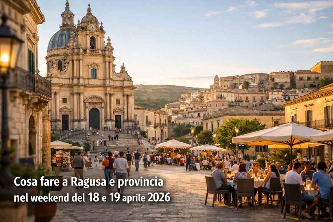 Weekend a Ragusa (18-19 aprile 2026): attività family-friendly per